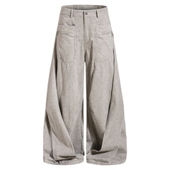 Omirad Washed Balloon Denim Jeans