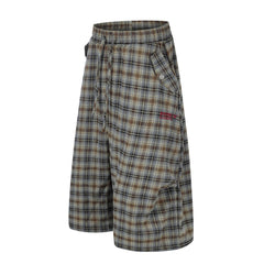 Omirad Plaid Lounge Shorts