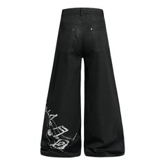 Omirad Gothic Wide-Leg Pants