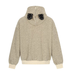 Omirad Striped Zip Hoodie