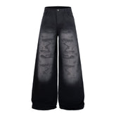 Omirad Shadow Camo Wide-Leg Pants