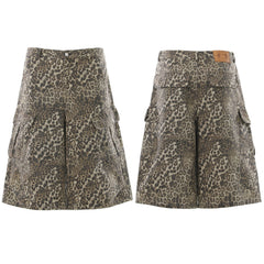 Omirad “Leopard Cargo Shorts”