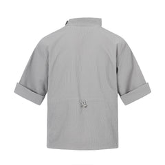 Omirad “Asymmetrical Stand-Collar Shirt”