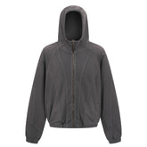 Omirad Curved-Seam Full-Zip Hoodie