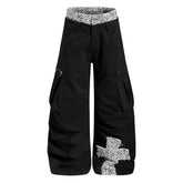 Omirad Leopard Cross Utility Pants