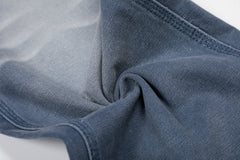 Omirad Washed Wrinkle Effect Denim Jeans