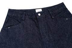 Omirad “Layered Utility Denim Shorts