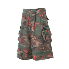 Omirad “Floral Camo Cargo Shorts”