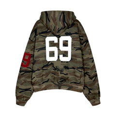 Omirad Camo Varsity Zip Hoodie