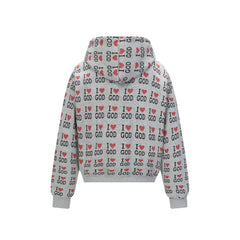Omirad I Love God Zip Hoodie