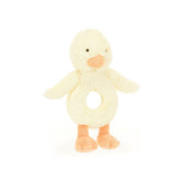 Jellycat - Ring Rattle | Bashful Duckling