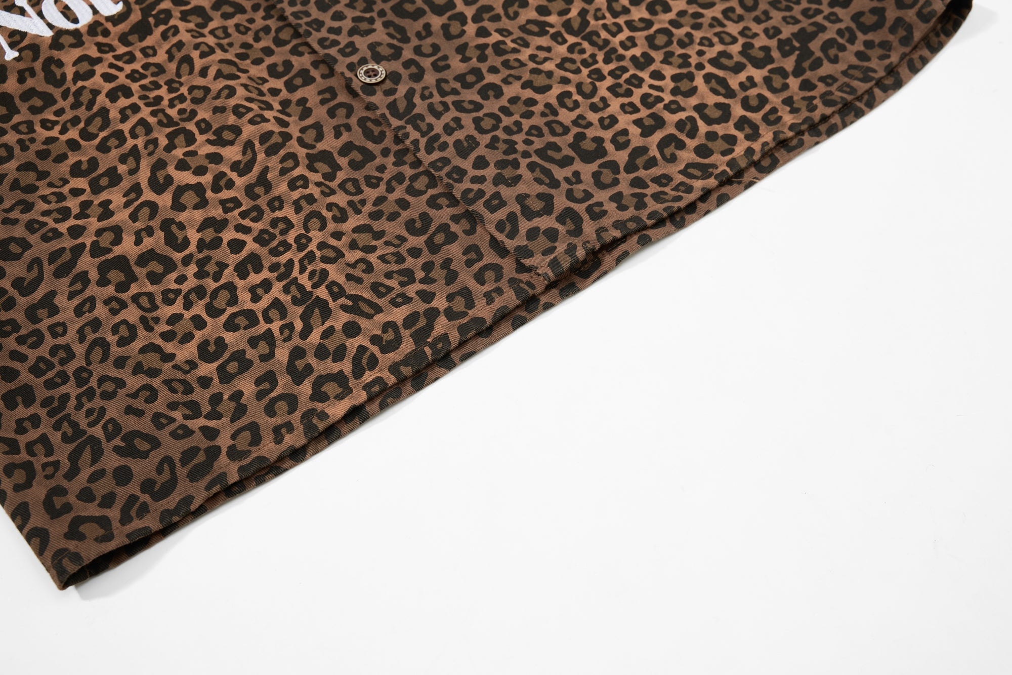Omirad Leopard Print Statement Shirt
