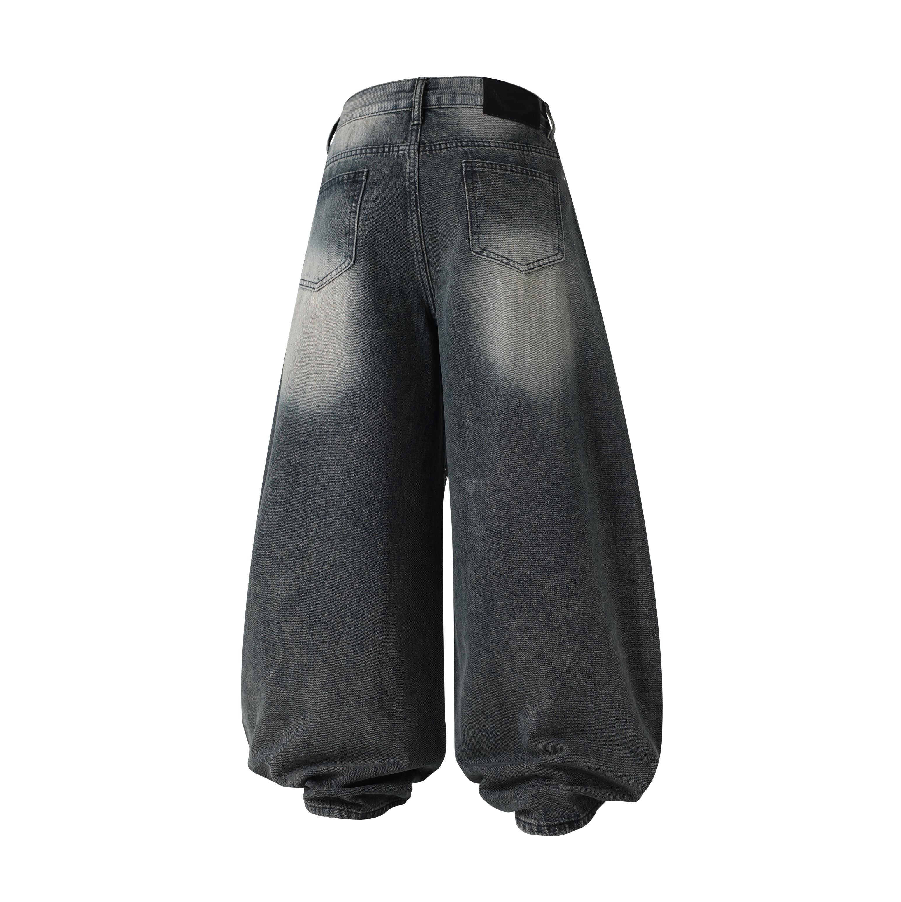 Omirad Starfade Wide-Leg Denim Pants