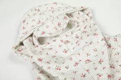 Omirad Floral Balaclava Zip Hoodie