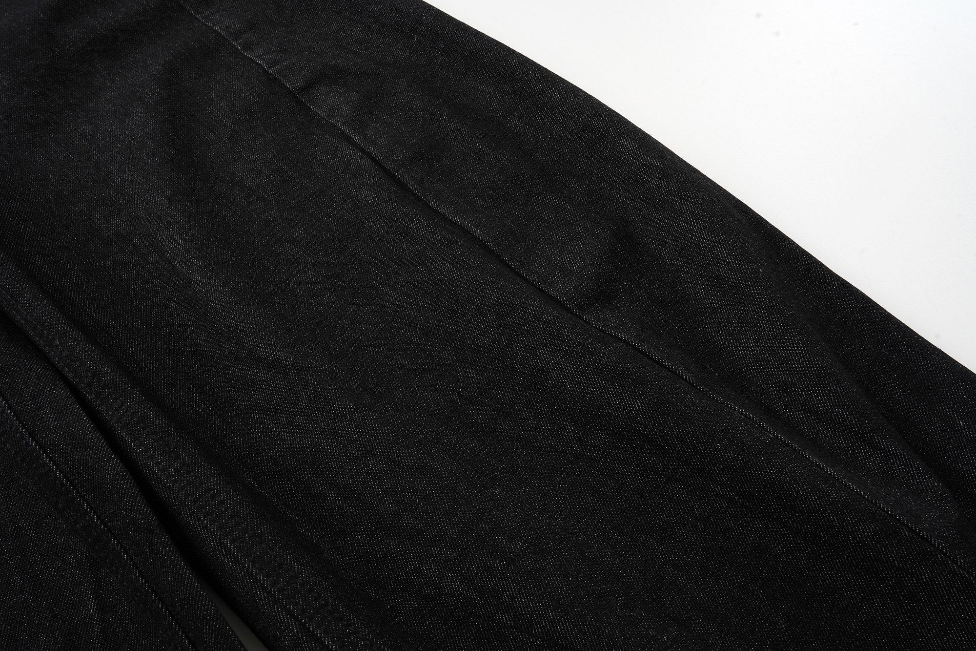 Omirad Skeleton Graphic Wide-Leg Denim Pants
