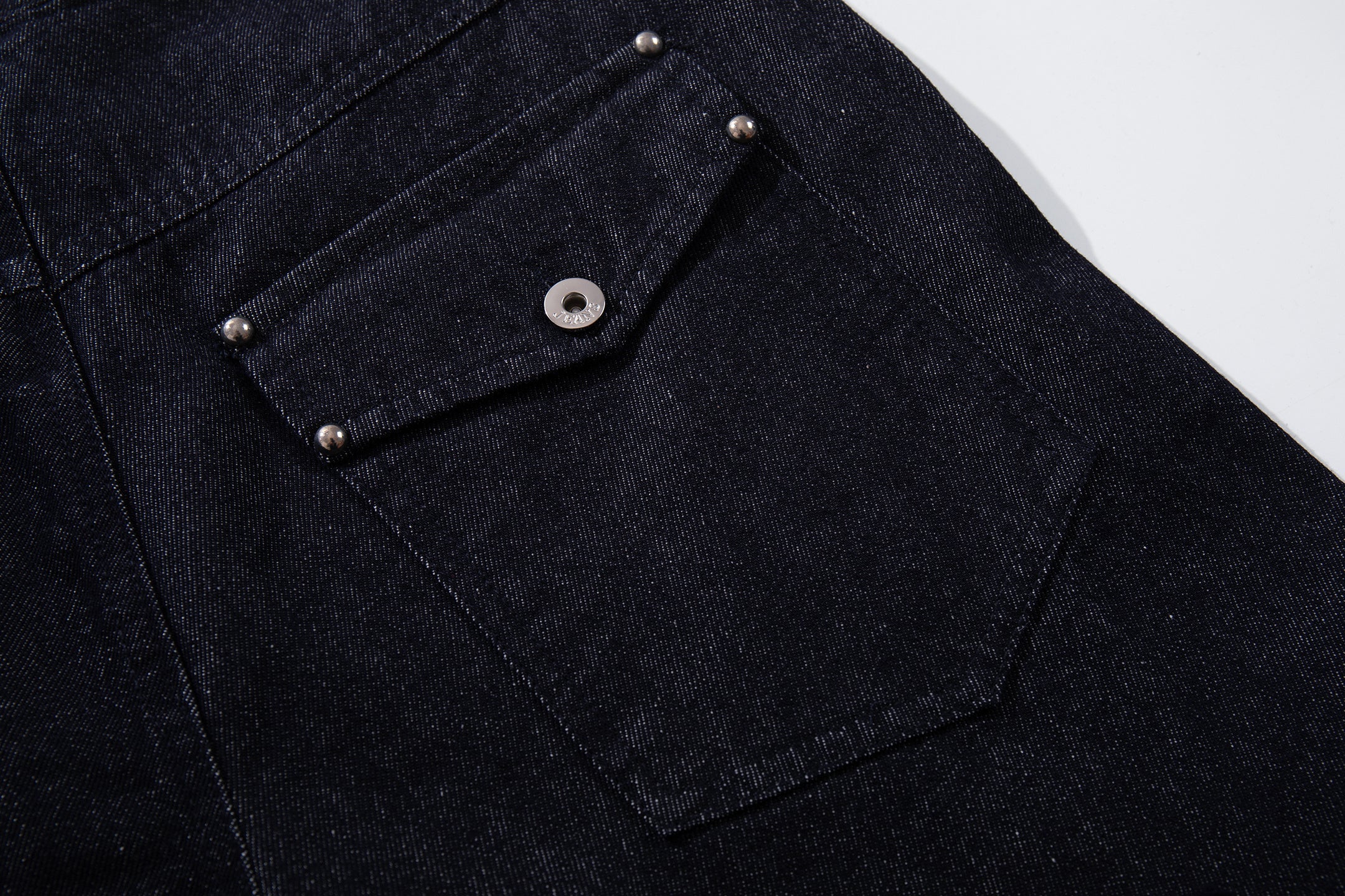 Omirad Panel Construction Wide Leg Denim Pants