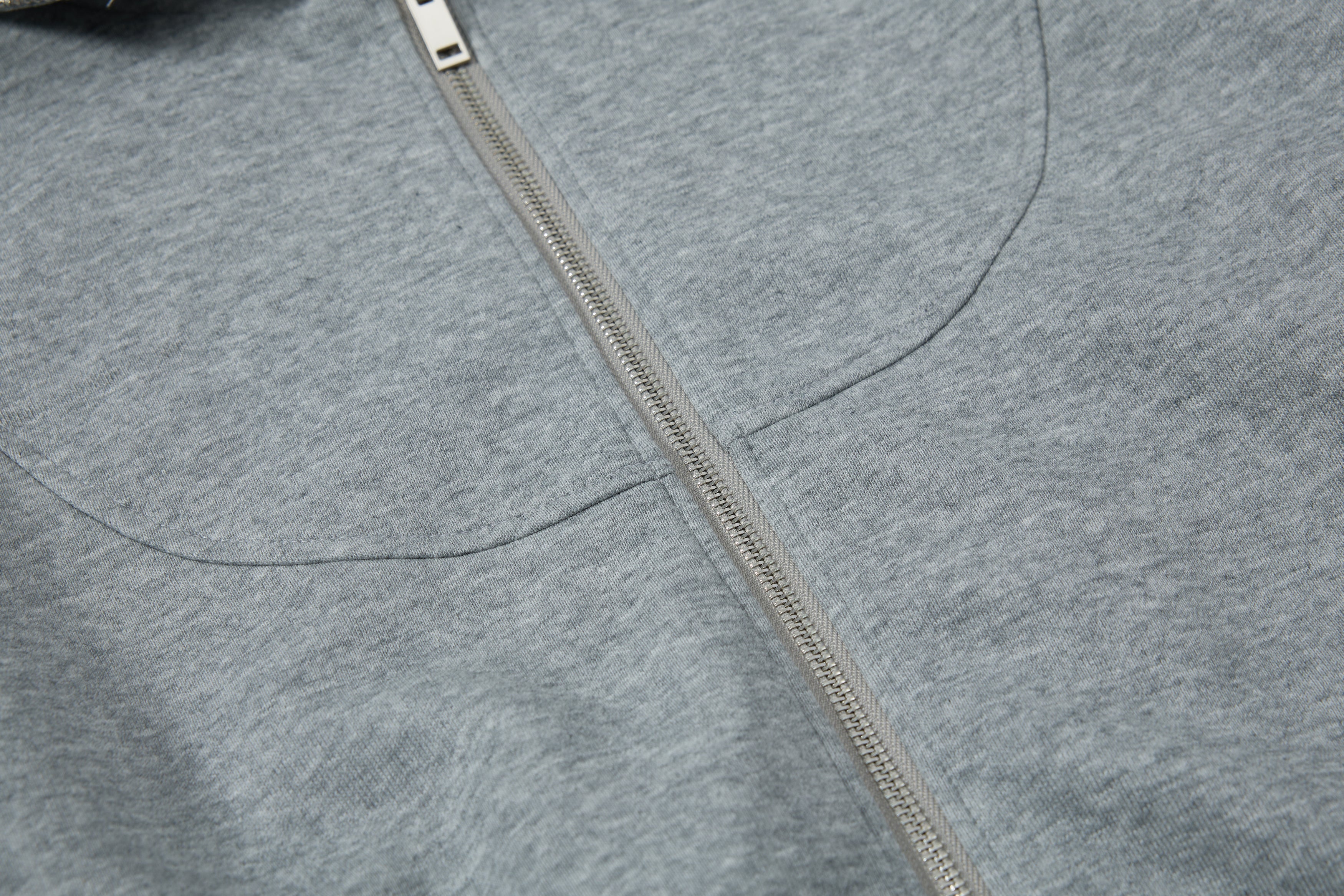 Omirad Curved Panel Full-Zip Hoodie