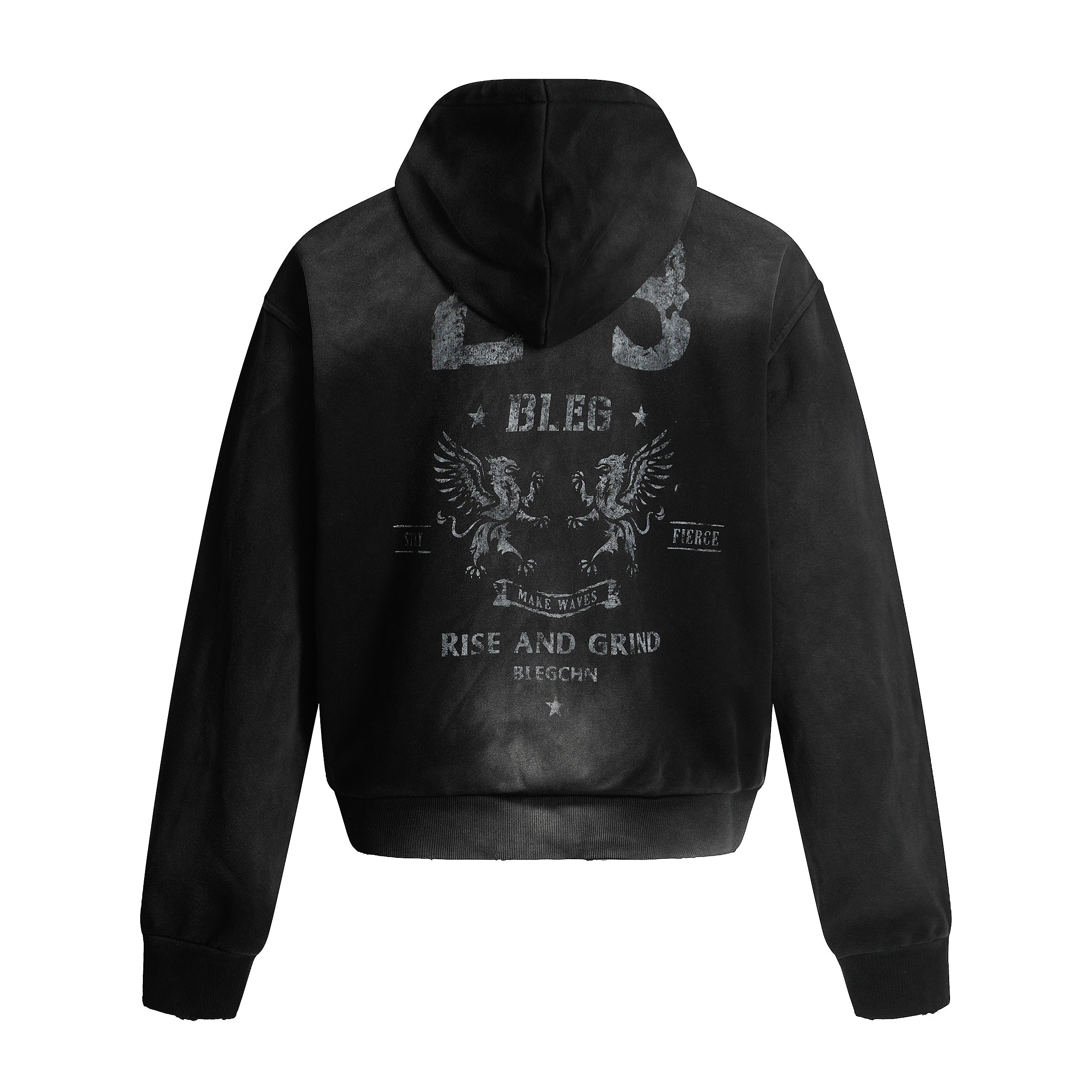 Omirad “Rise and Grind” Zip-Up Hoodie