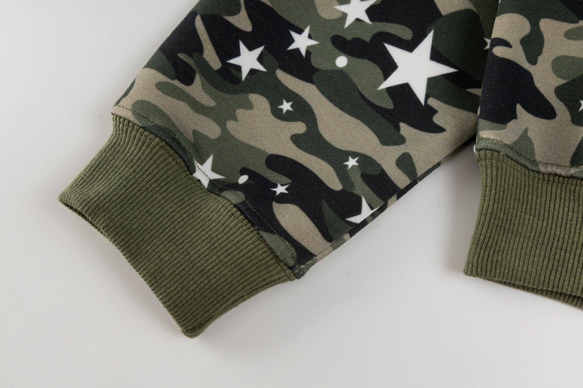Omirad Camo Kitty Ear Zip Hoodie