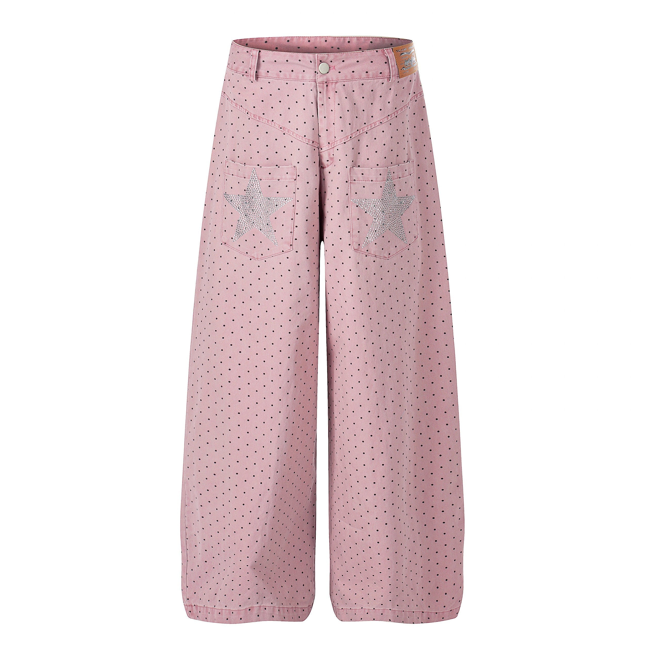 Omirad “Polka Star Wide-Leg Pants”