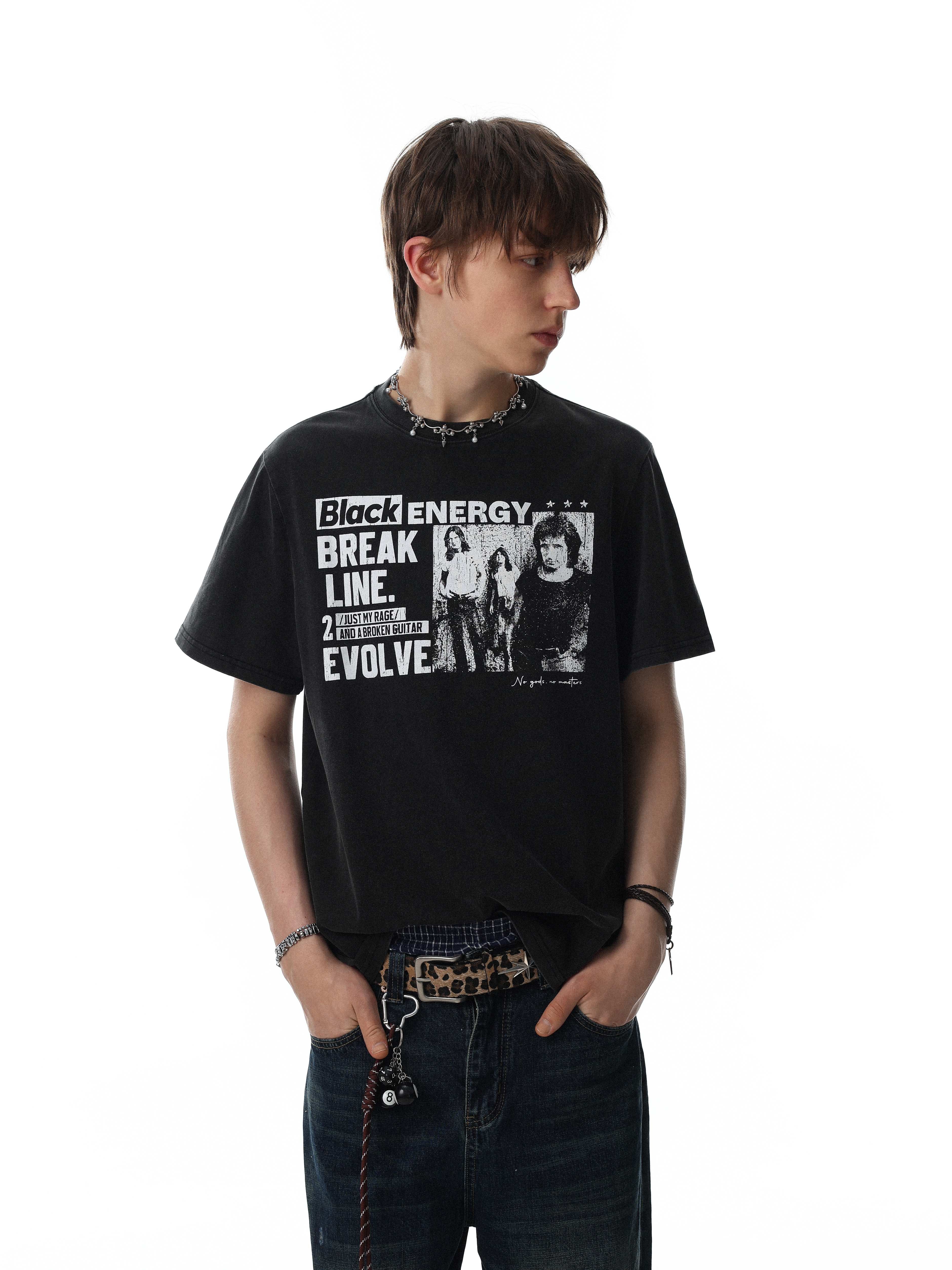 Omirad “Break Line Vintage Tee”