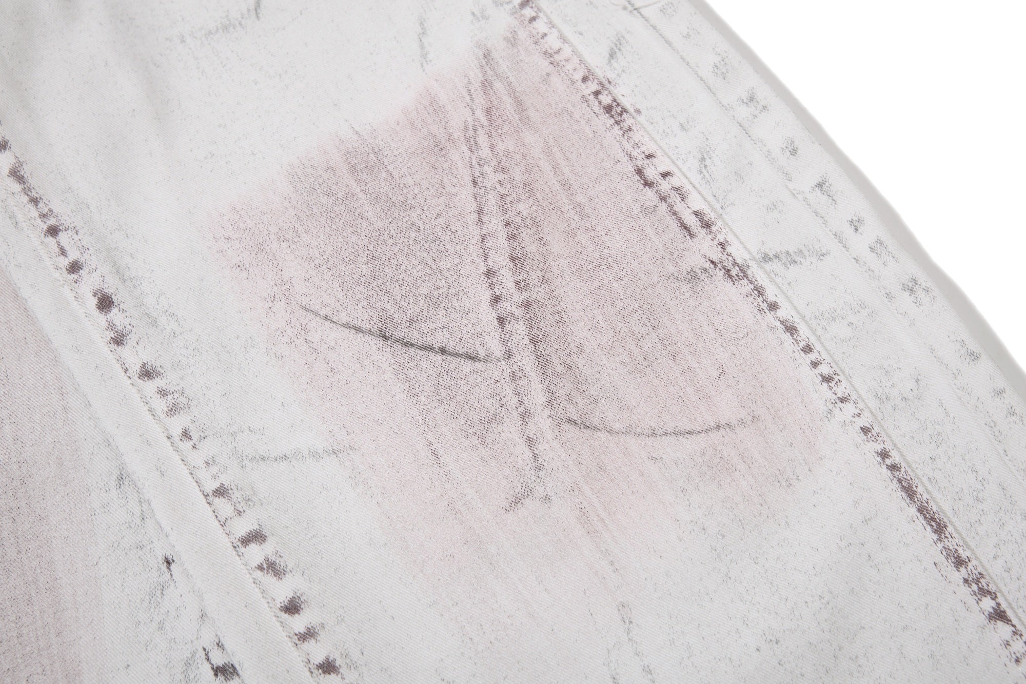 Omirad Washed Panel Denim Pants