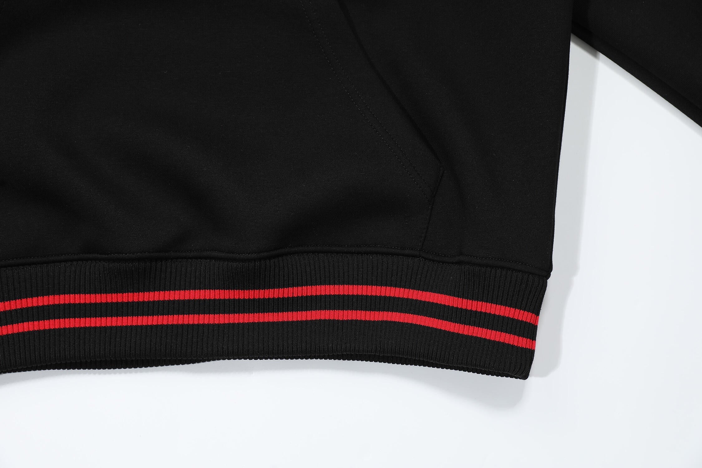 Omirad Sport-Stripe Graphic Fleece Hoodie