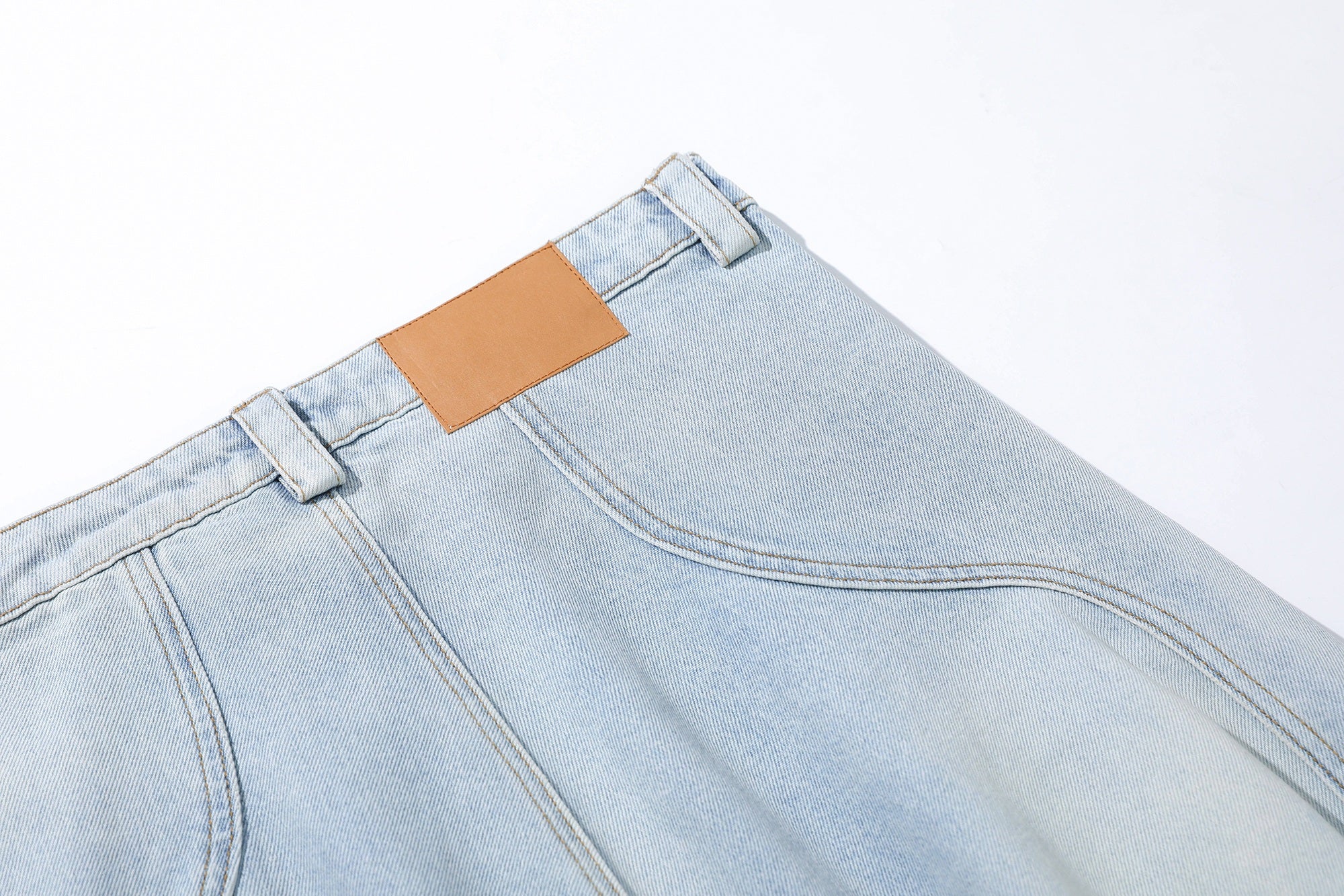 Omirad “Ice Fade Panel Denim”