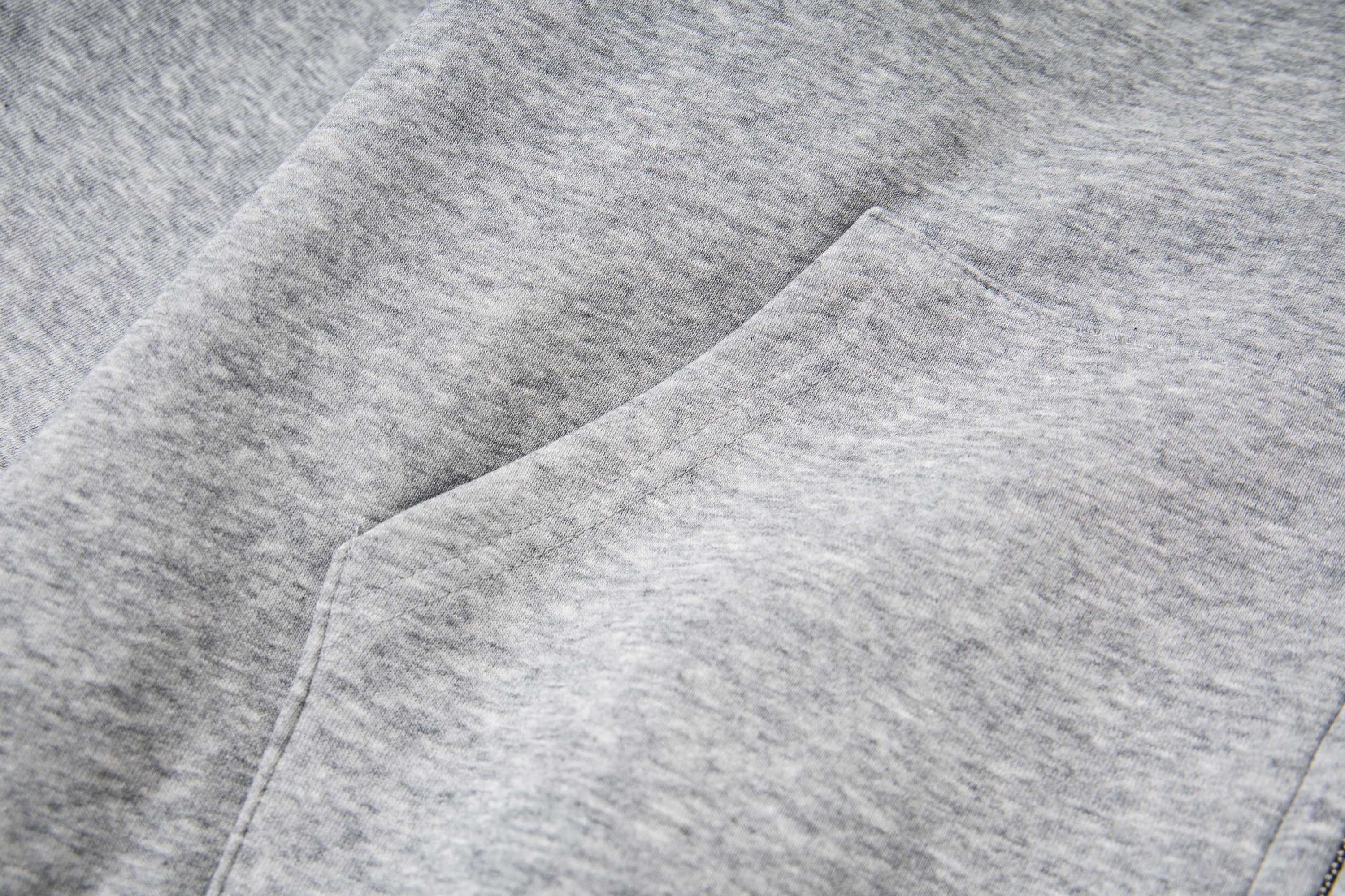 Omirad Rhinestone Cross Zip Hoodie
