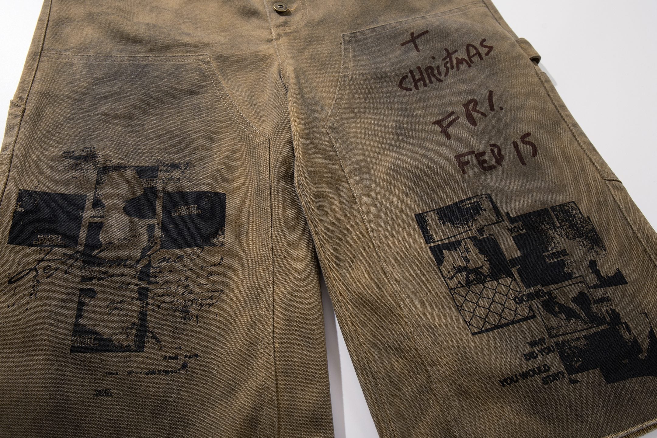 Omirad Washed Cargo Shorts