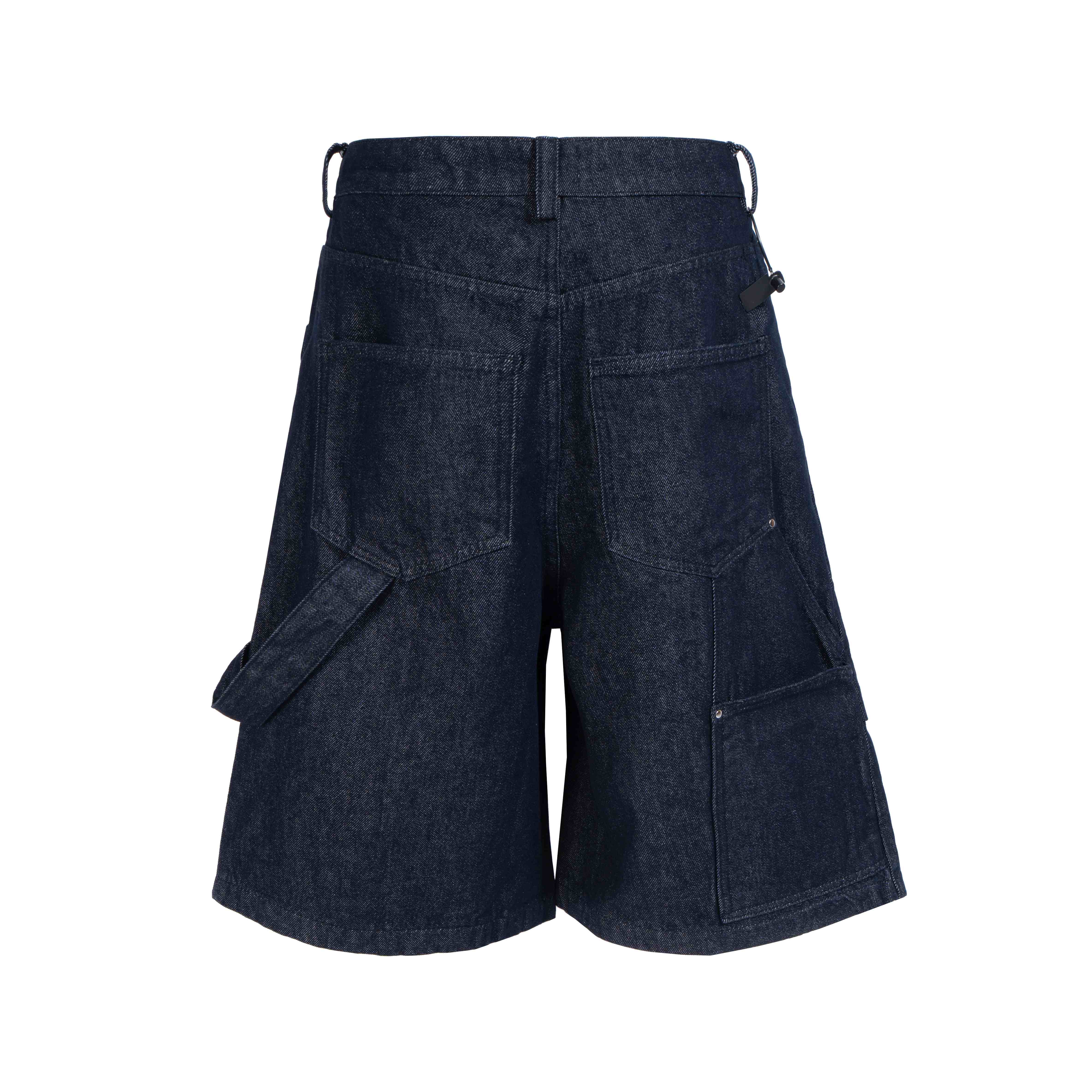 Omirad “Layered Utility Denim Shorts