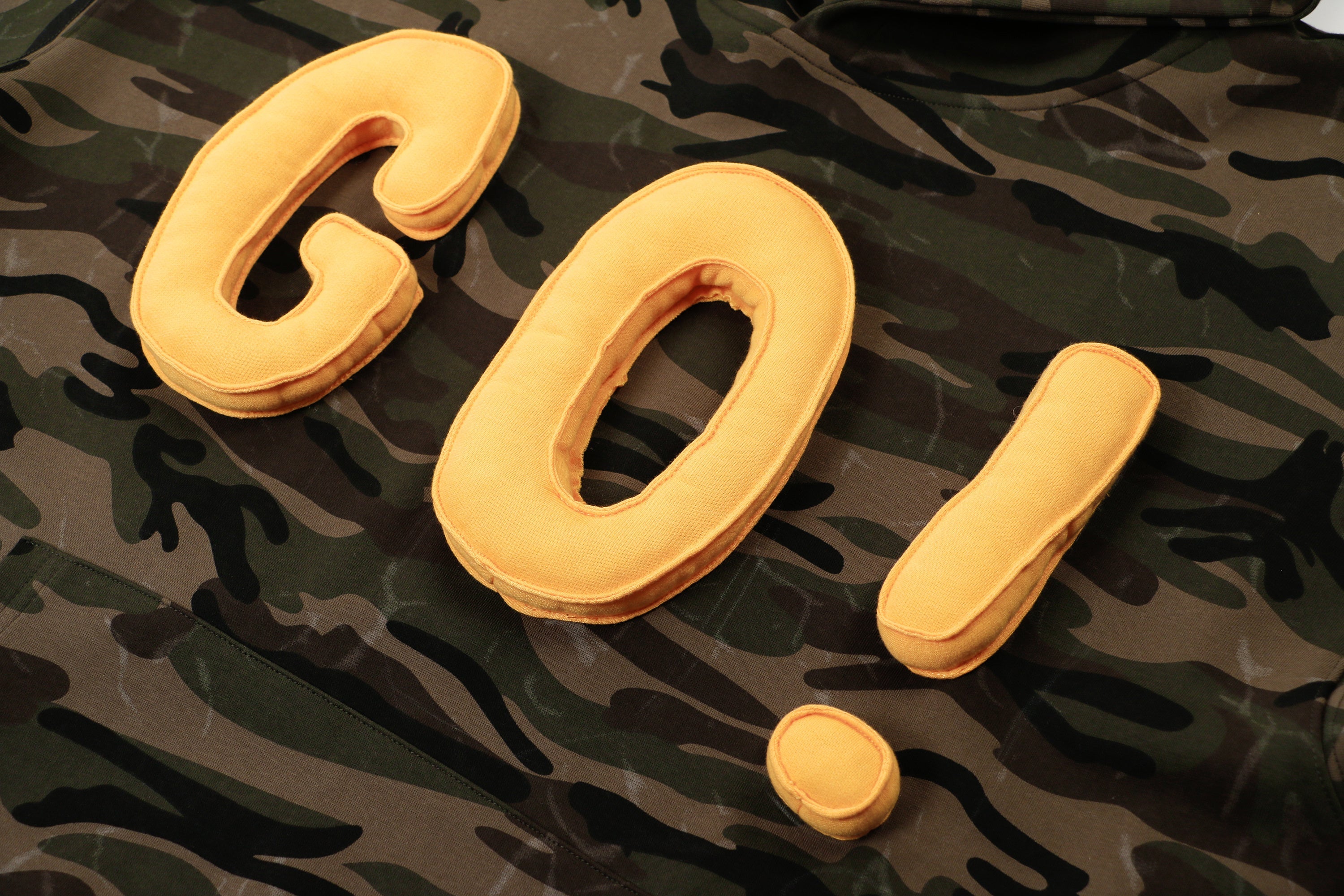 Omirad Camo “GO!” Puff Hoodie
