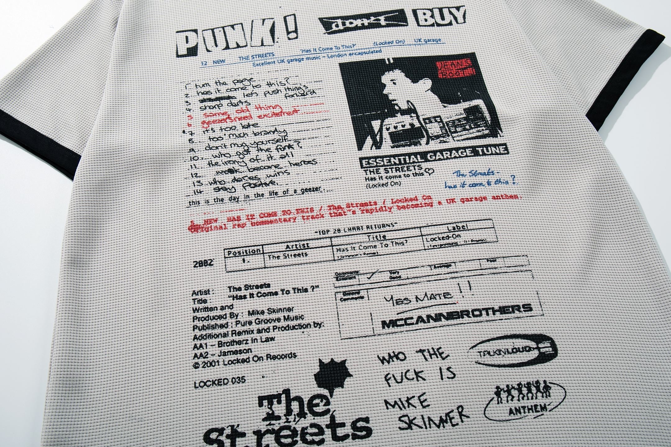 Omirad Punk Editorial Graphic T-Shirt