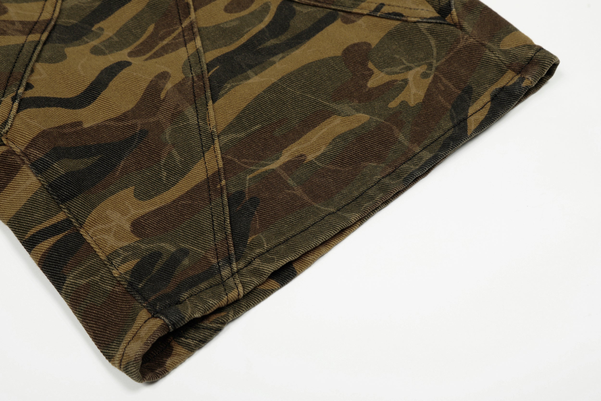 Omirad Camo Panel Cargo Shorts