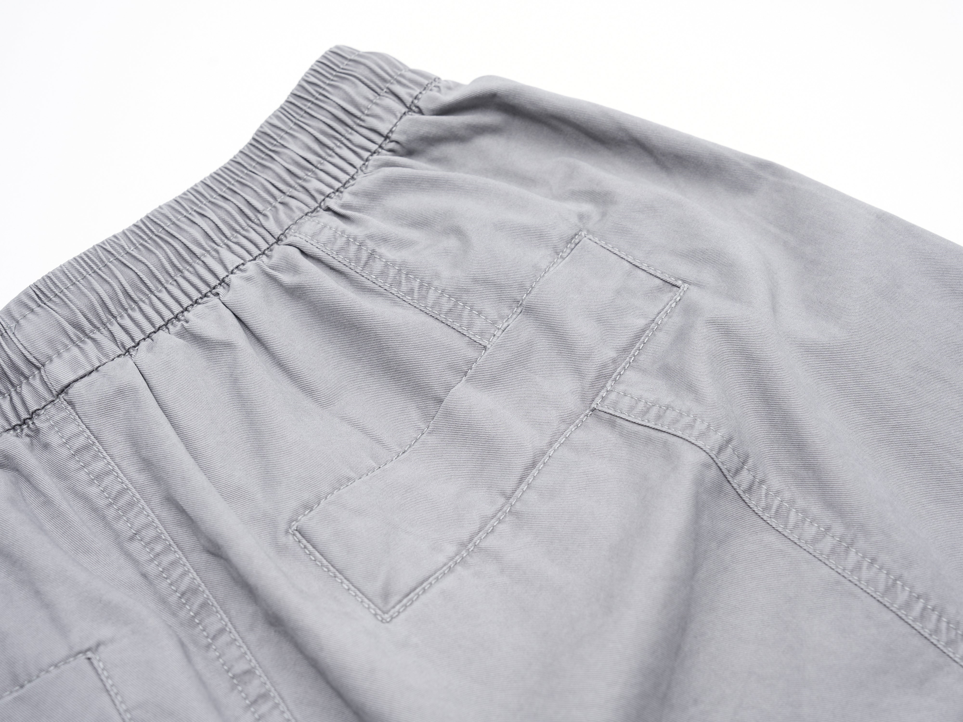 Omirad Washed Wide-Leg Stripe Shorts