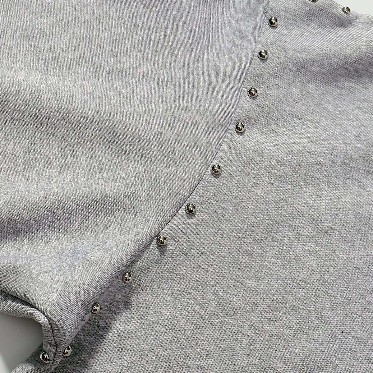 Omirad Studded Arc Zip Hoodie*