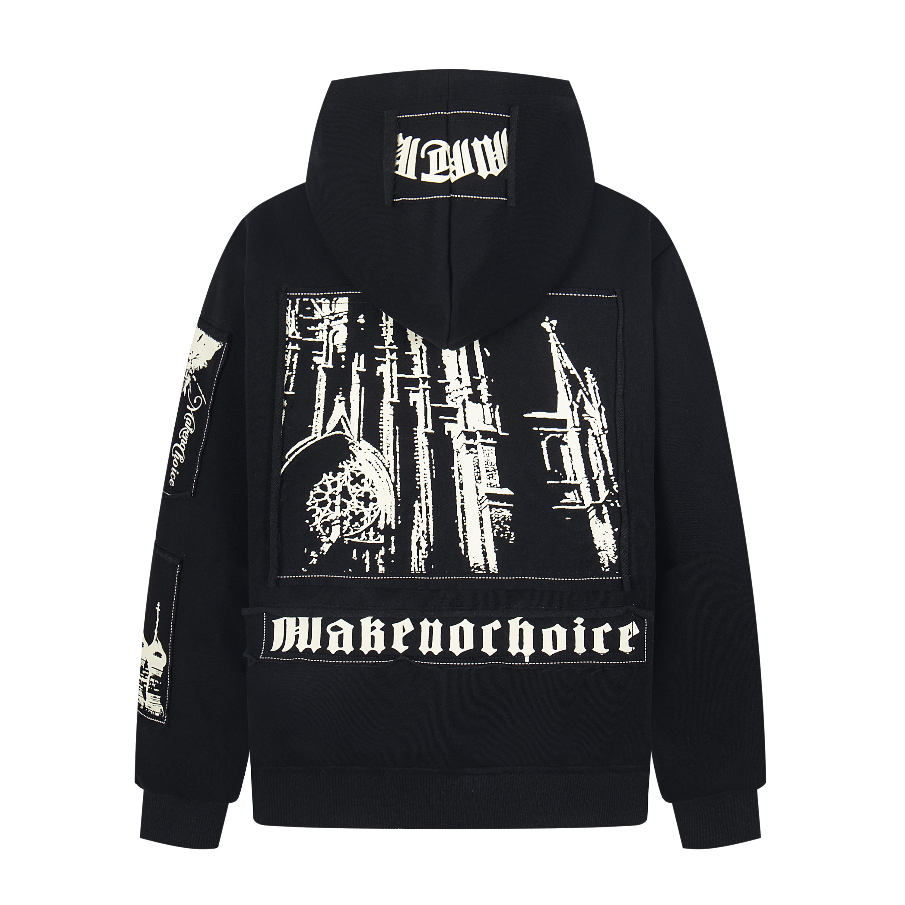 Omirad Graphic Zip Hoodie