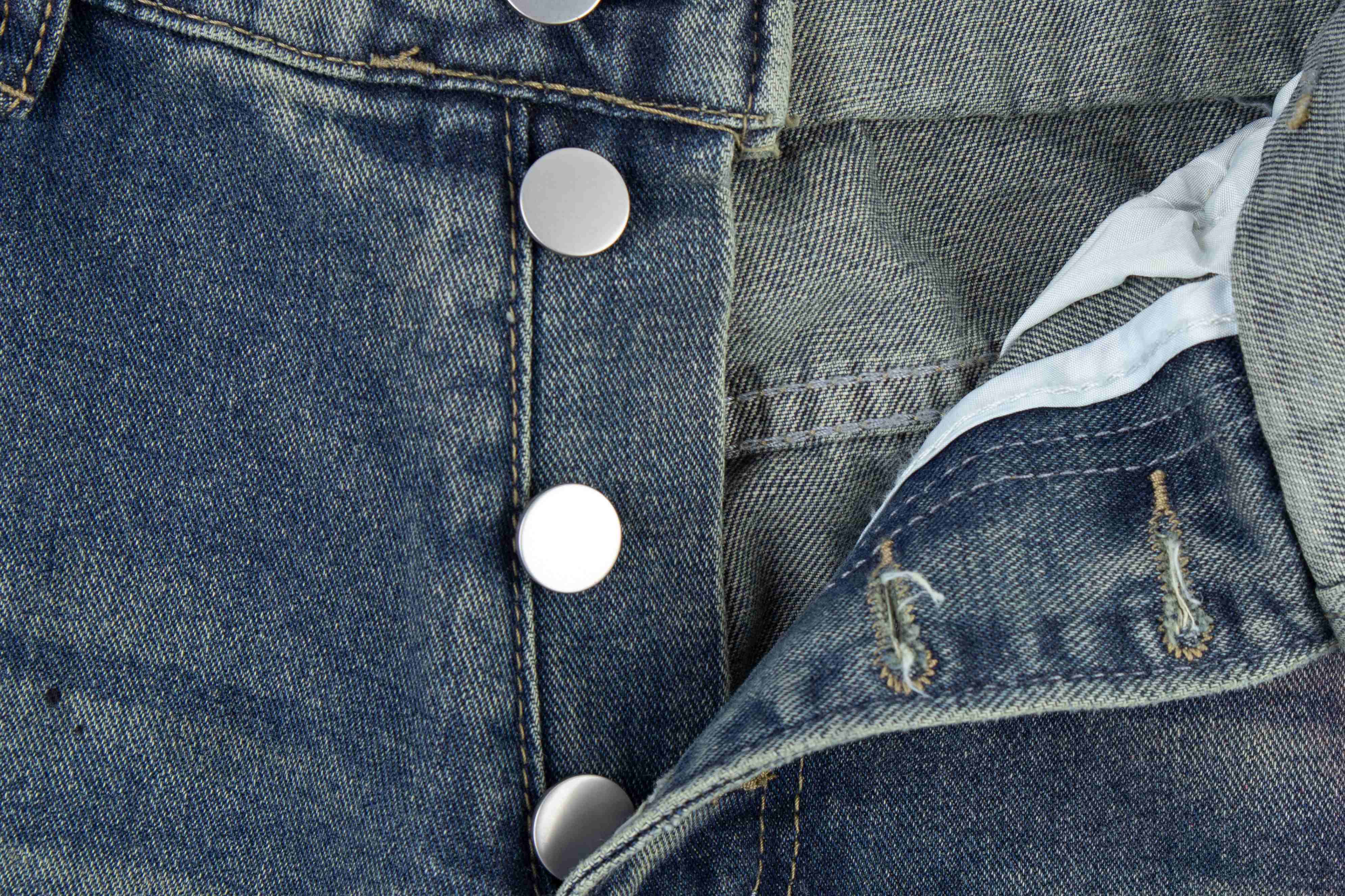 Omirad Distressed Washed Wide-Leg Jeans