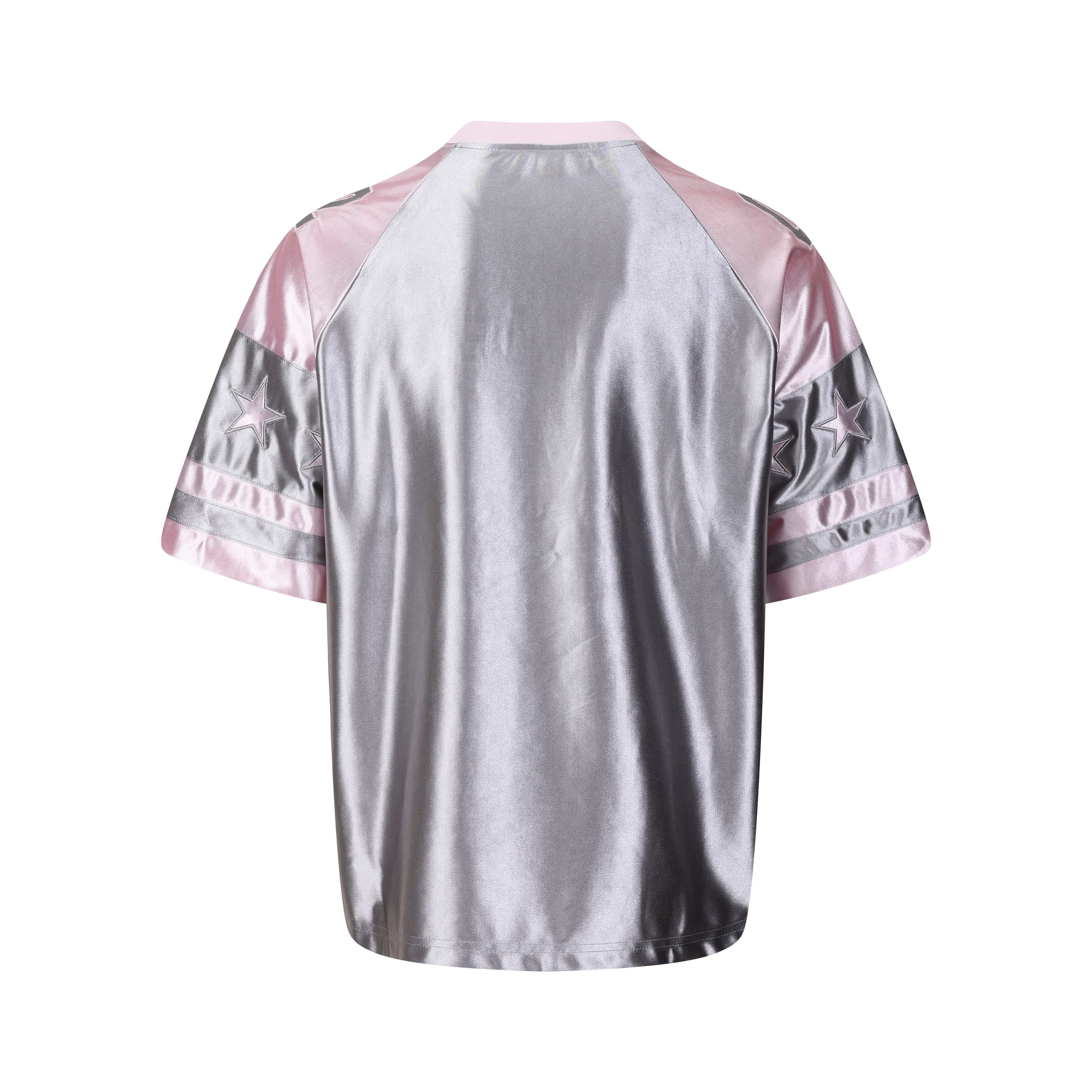 Omirad Metallic Varsity Jersey Tee