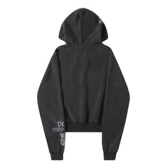 Omirad Punk Washed Zip Hoodie