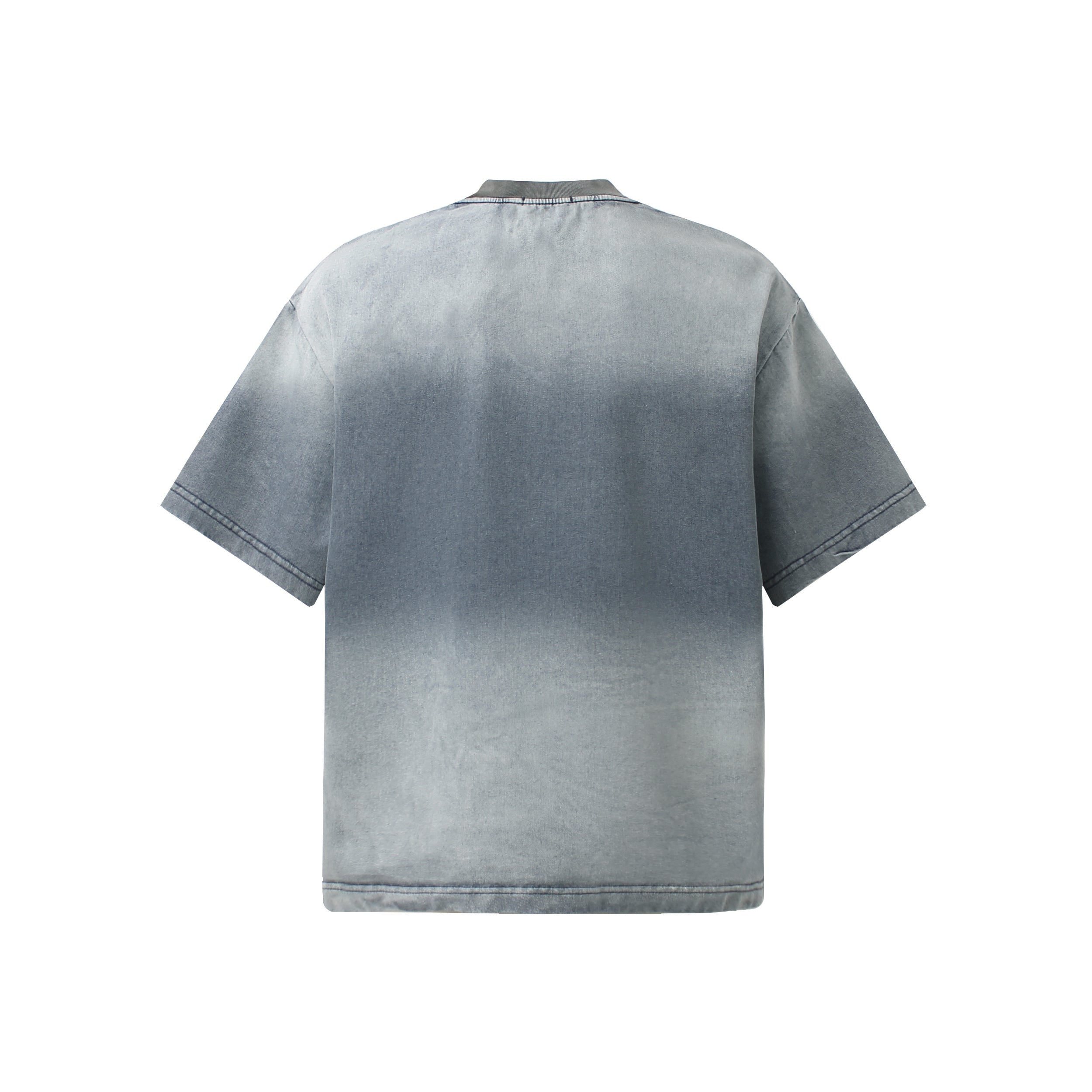 Omirad Vintage Distressed Embroidery Graphic T-Shirt