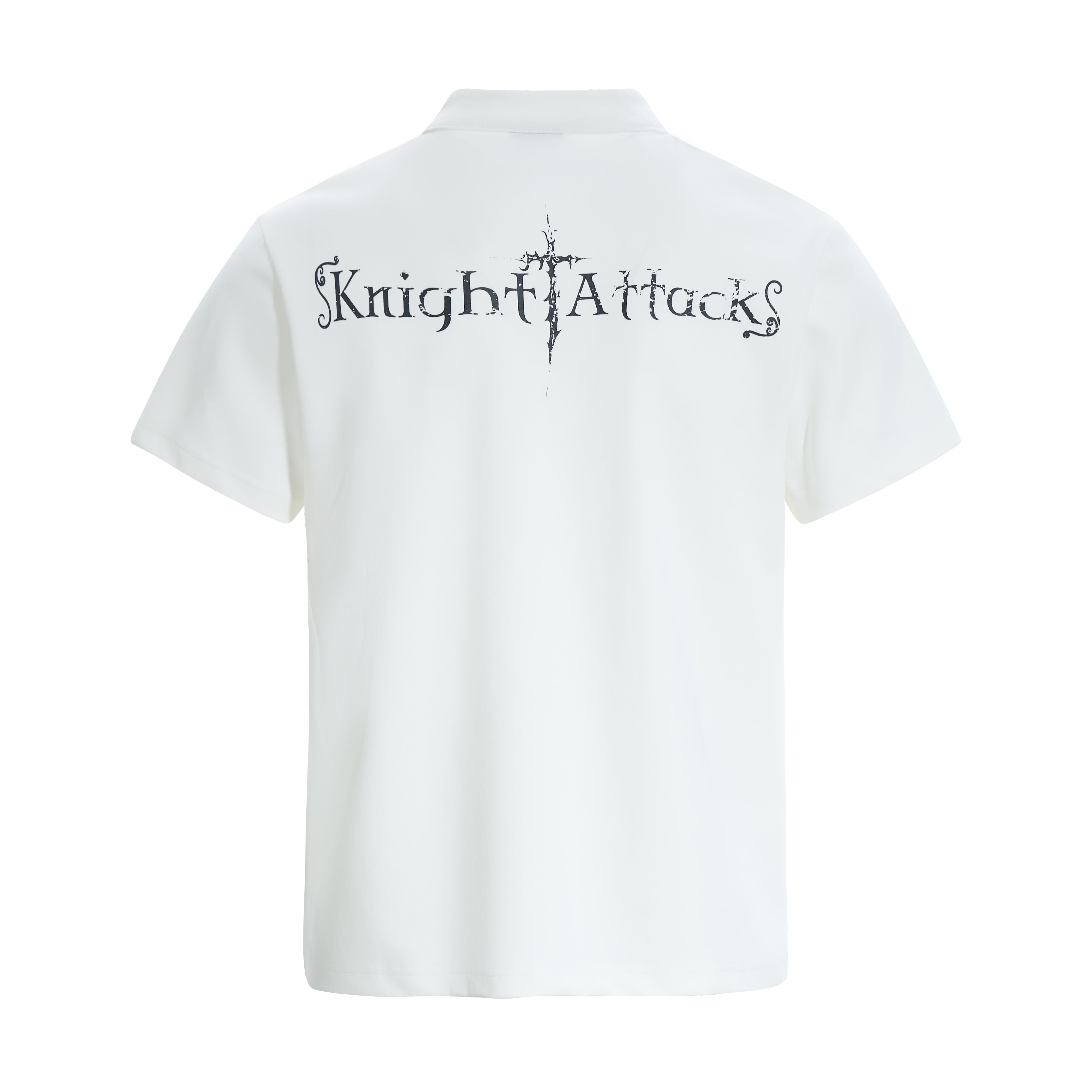 Omirad “Knight Attack Graphic Polo Tee”