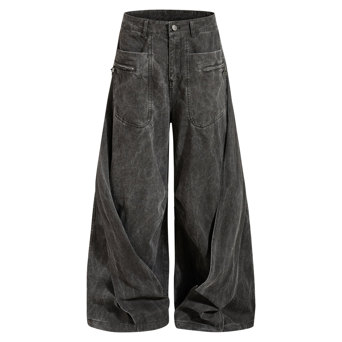 Omirad Washed Balloon Denim Jeans