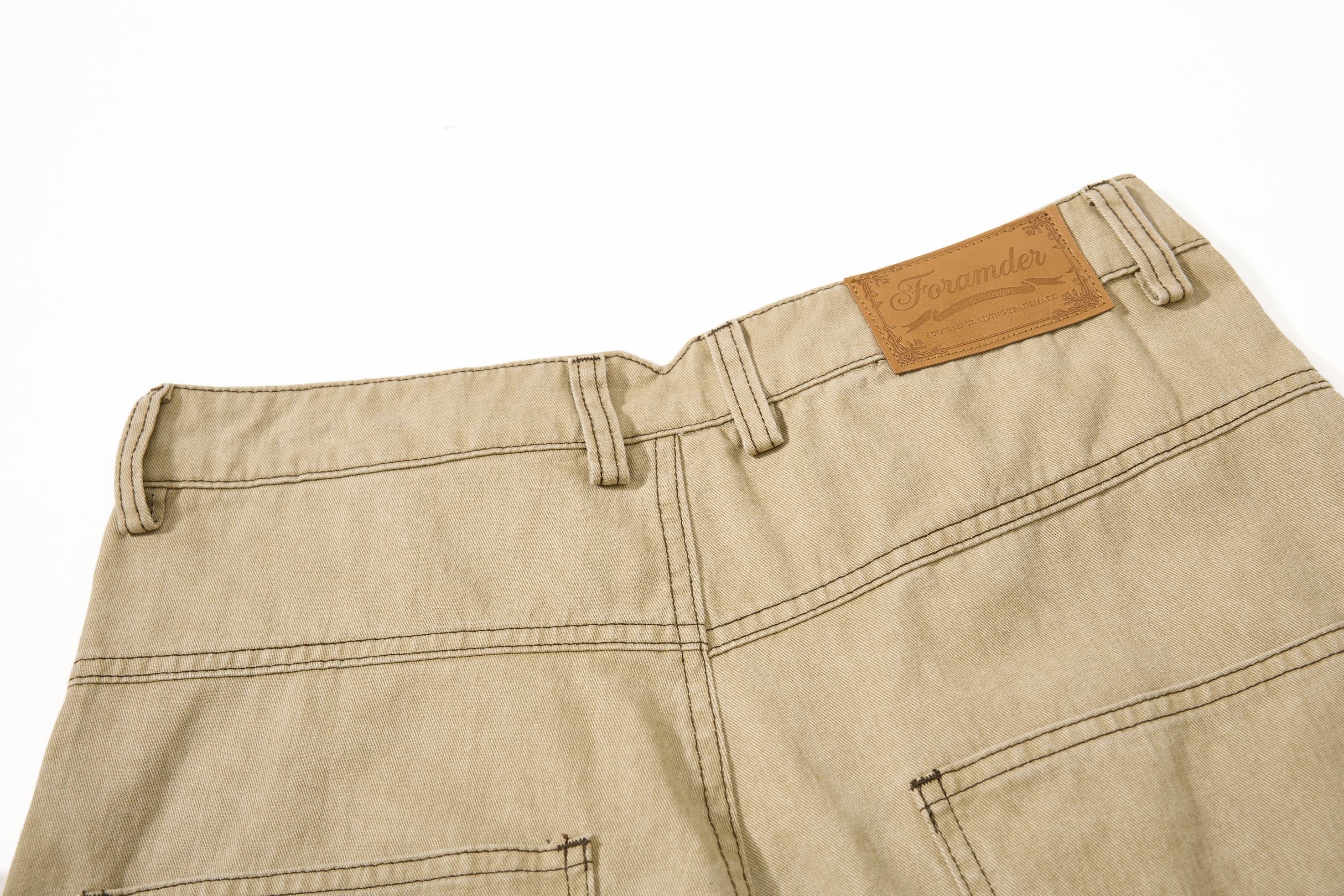 Omirad Military Rope Wide-Leg Pants