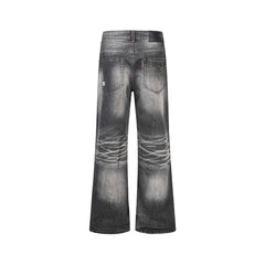 Omirad Vintage Washed Wide-Leg Jeans