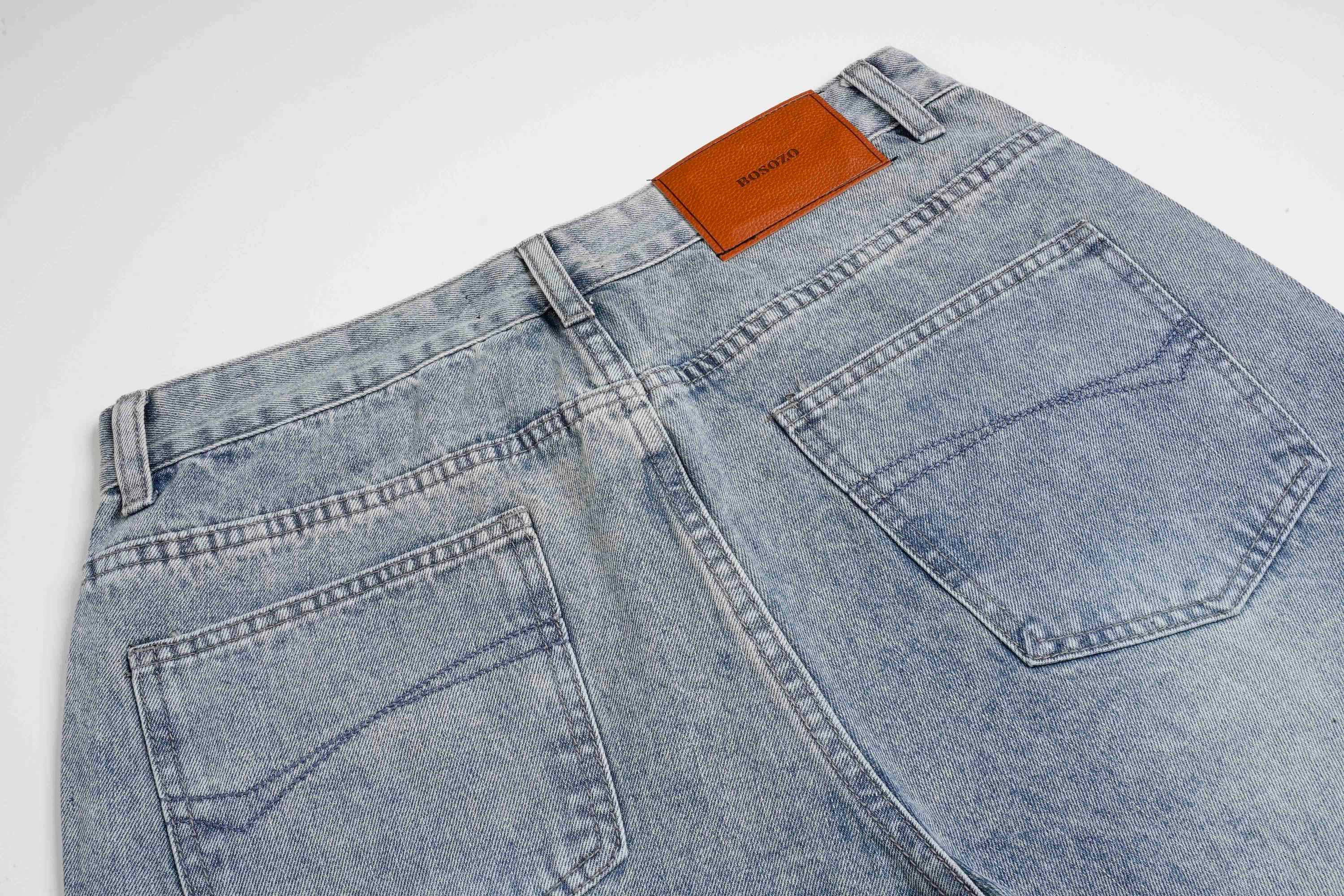 Omirad “Stardust Washed Wide-Leg Jeans”