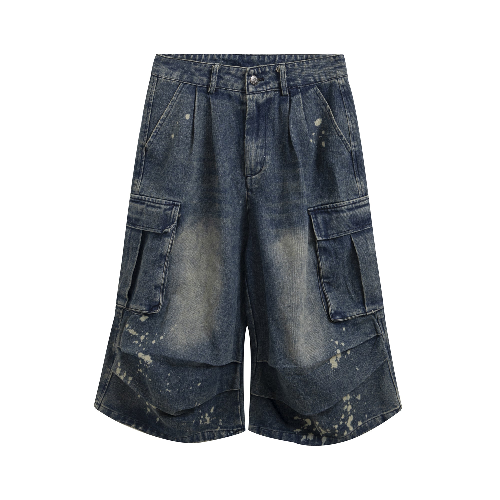 Omirad Vintage Cargo Denim Shorts