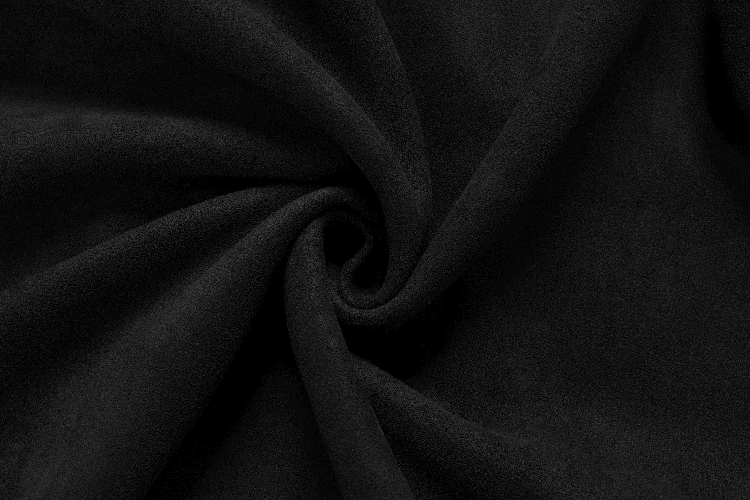Omirad Gothic Embroidered Suede Zip Hoodie