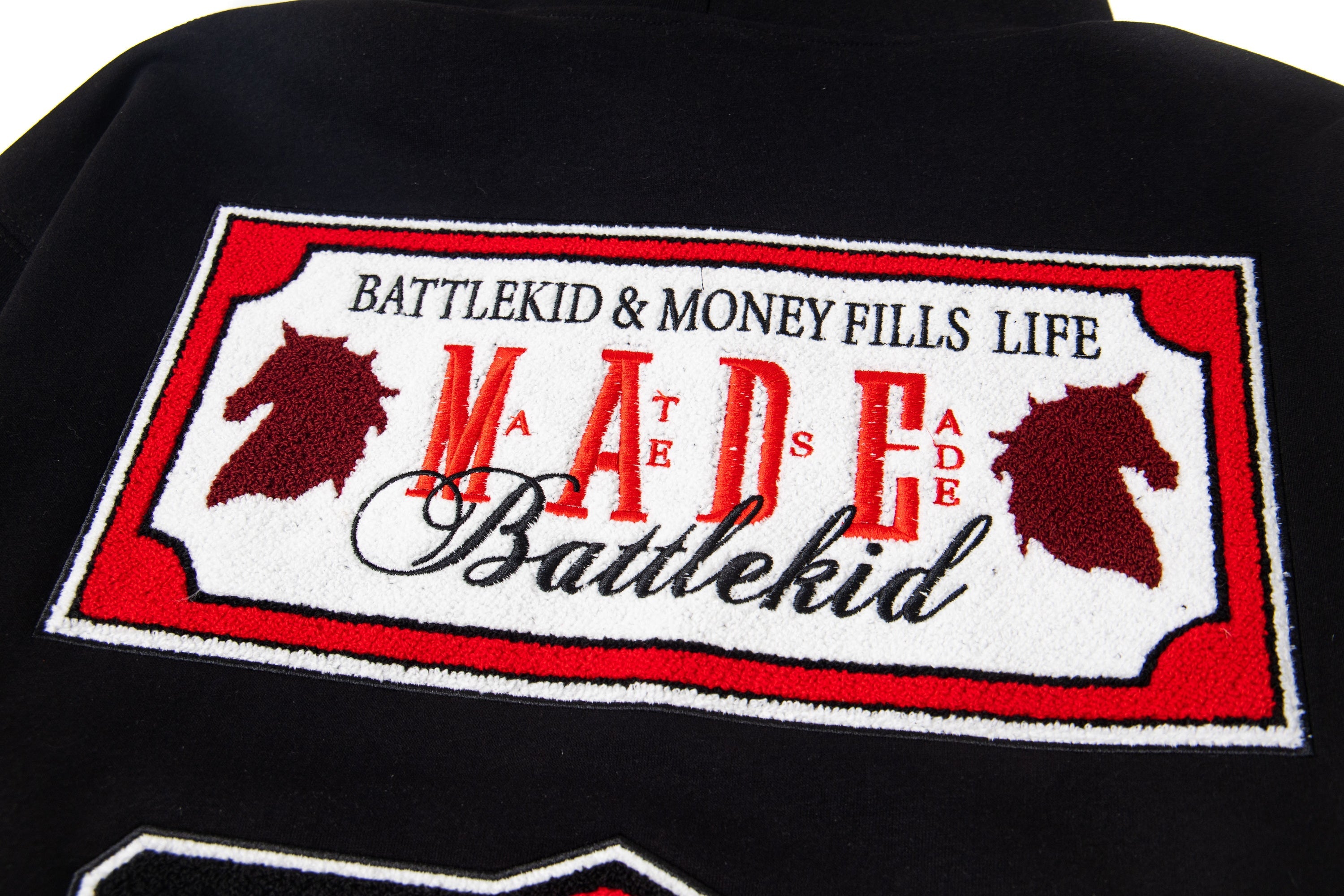 Omirad Embroidered Badge Logo Hoodie