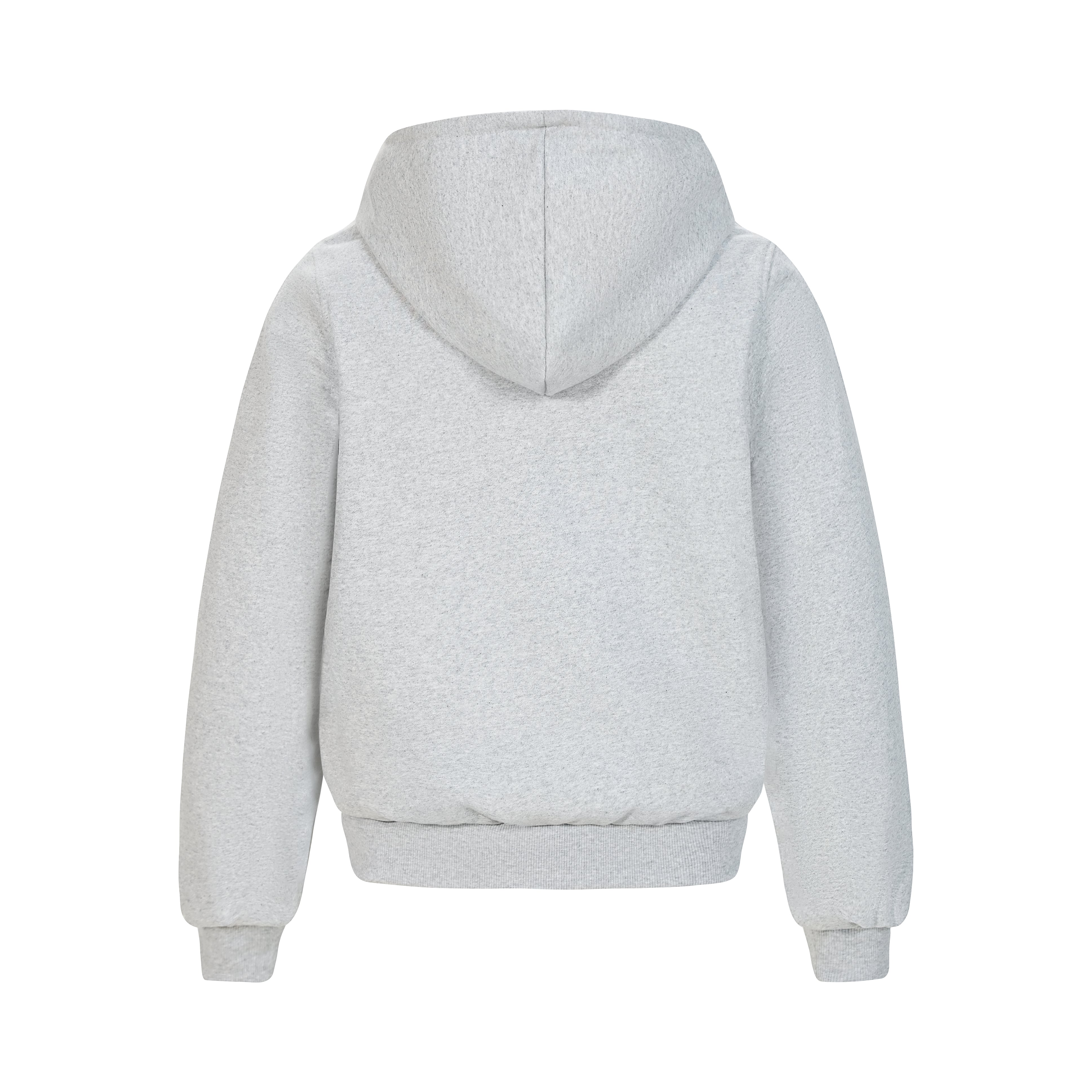 Omirad Retro Collage Print Zip Hoodie